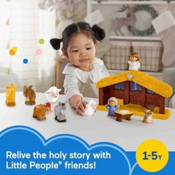 Fisher-Price Little People Nativity Scene Toy for Kids