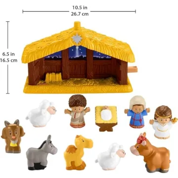 Fisher-Price Little People Nativity Scene Toy for Kids