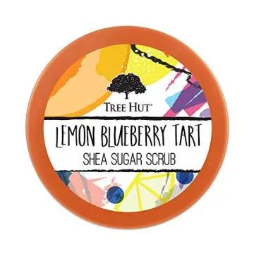 Tree Hut Lemon Blueberry Tart Shea Sugar Scrub for Smooth Skin