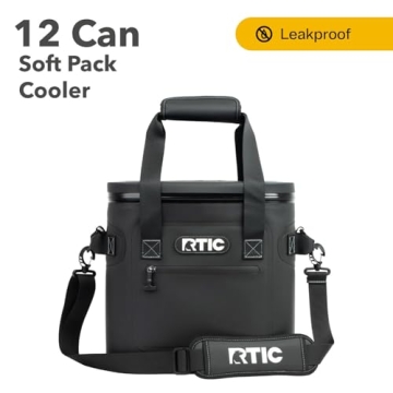 RTIC Portable Soft Cooler 12 Can – Better than YETI