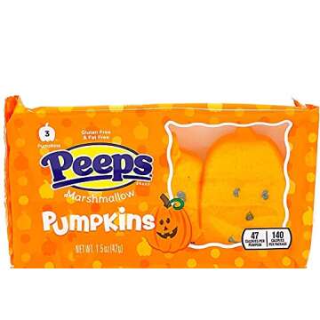 Halloween Peeps Candy Bundle - 4 Pack of Marshmallow Treats