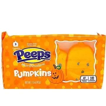 Halloween Peeps Candy Bundle - 4 Pack of Marshmallow Treats