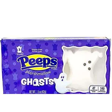 Halloween Peeps Candy Bundle - 4 Pack of Marshmallow Treats