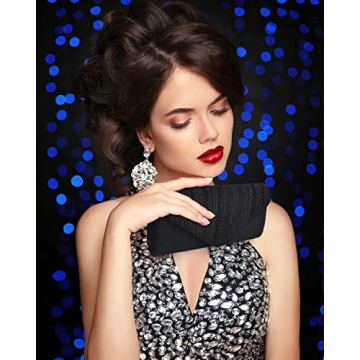 TINDTOP Evening Clutch Purses for Women