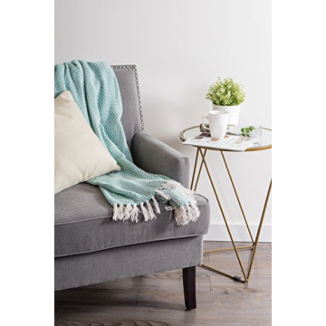 DII Cozy 50x60 Cotton Throw Blanket for All Occasions