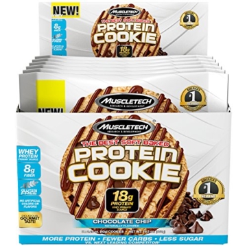 MuscleTech Protein Cookie. Chocolate Chip and Gluten-Free Treat