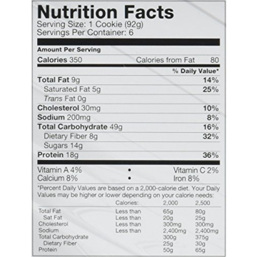 MuscleTech Protein Cookie. Chocolate Chip and Gluten-Free Treat