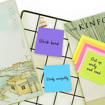 Colorful SIMONA Sticky Notes for All Ages - 3x3 - 6 Pads