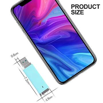 TOPESEL 10PCS 16GB USB 2.0 Flash Drive for Easy Storage