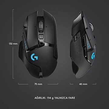 Logitech G502 Lightspeed Wireless Gaming Mouse - Ultimate Control