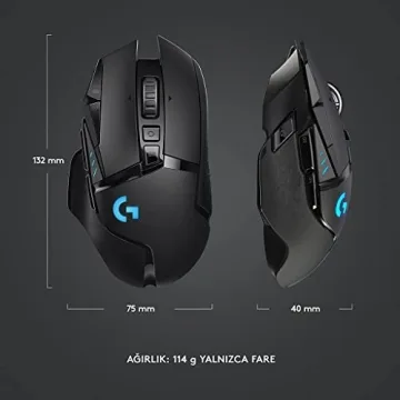 Logitech G502 Lightspeed Wireless Gaming Mouse - Ultimate Control