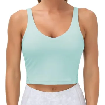 Women’s Longline Sports Bra for Yoga and Gym