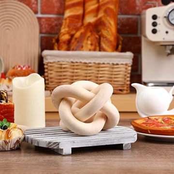 Wood Chain Link Decor Handcrafted for Rustic Home Style