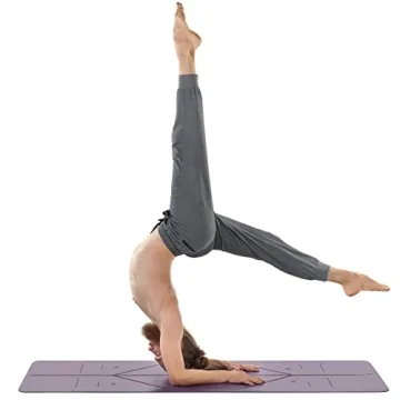 Liforme Yoga Mat with Carry Bag - Perfect Grip and Alignment