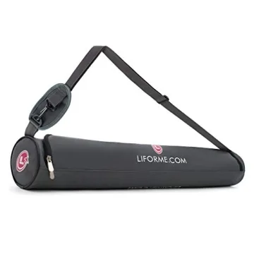 Liforme Yoga Mat with Carry Bag - Perfect Grip and Alignment