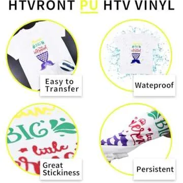 HTVRONT Light Yellow HTV Vinyl Bundle - 24 Pack 12x12