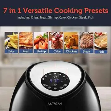 Ultrean Air Fryer 8.5 Quart with Rapid Air Technology