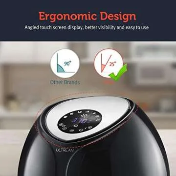 Ultrean Air Fryer 8.5 Quart with Rapid Air Technology