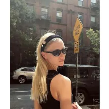 Stylish TEBIEKOY 2 Pcs Padded Headbands for Women