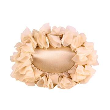 Lanpet Women Floral Clutch Purses Satin Flower Evening Bag Party Prom Handbags