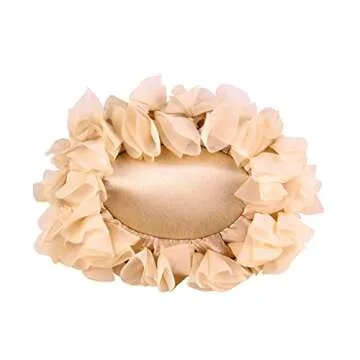 Lanpet Women Floral Clutch Purses Satin Flower Evening Bag Party Prom Handbags