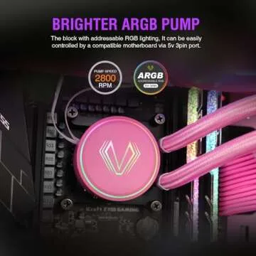 Vetroo V360 RGB Liquid CPU Cooler - Stunning Performance