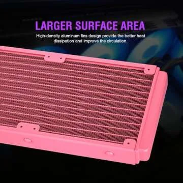 Vetroo V360 RGB Liquid CPU Cooler - Stunning Performance