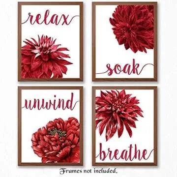 Vibrant Red Blend Floral Prints for Stylish Home Decor