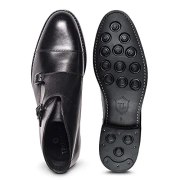 Timberlux Double Monk Strap Boots for Stylish Men