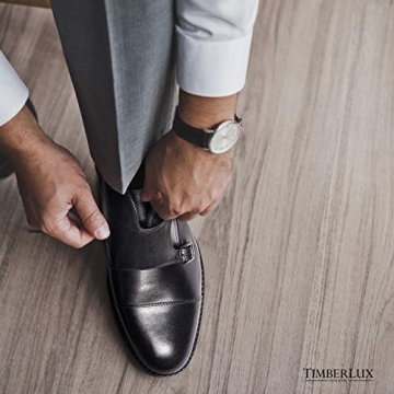 Timberlux Double Monk Strap Boots for Stylish Men