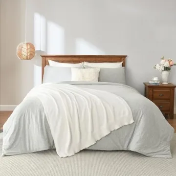 Knit Throw Blanket for Couch - Soft and Cozy Plush Design