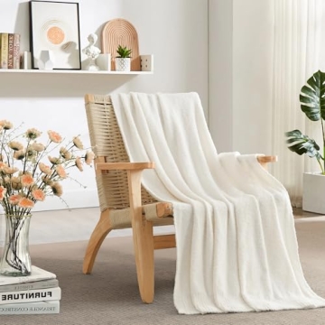 Knit Throw Blanket for Couch - Soft and Cozy Plush Design