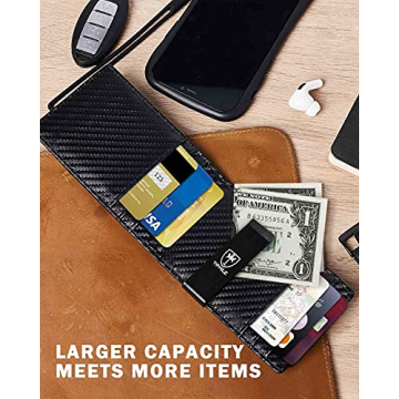 Tipmile Slim Minimalist RFID Wallet for Men - Perfect Gift