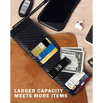 Tipmile Slim Minimalist RFID Wallet for Men - Perfect Gift