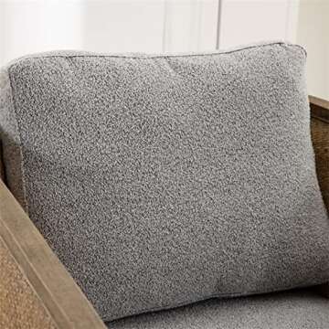 Stylish Swivel Barrel Chair with Soft Padded Seat