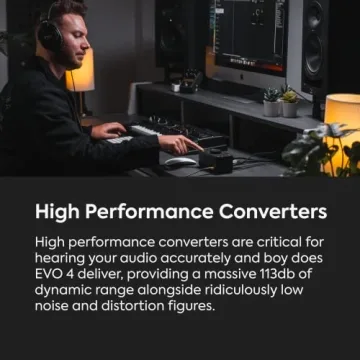 Audient EVO 4 USB Audio Interface Professional Recording