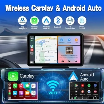 7" CarPlay Wireless Stereo with GPS & Bluetooth