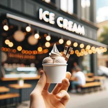 Lakesstory Paper Ice Cream Cups 4oz Small White Dessert Bowls Frozen Yogurt Cup White Dessert Bowls Frozen Dessert Supplies Pack of 50 count