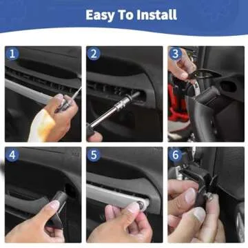 RT-TCZ Walkie Talkie Holder for Jeep Wrangler JK - Durable & Convenient