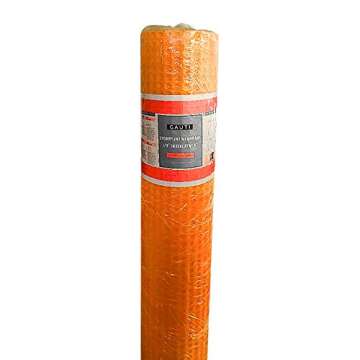 Gauti Uncoupling Membrane 1/8" - 175sq feet (3.3' x 53.8") - Tile Underlayment - for Waterproofing and Crack Prevention (1x15m)
