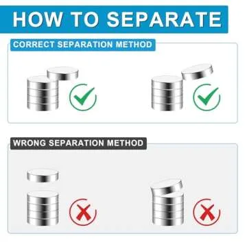 240 Pack Neodymium Refrigerator Magnets for Crafts