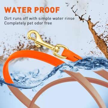Viper K9 Biothane Waterproof Dog Leash for Training
