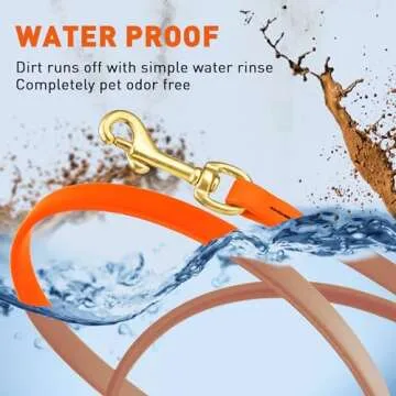 Viper K9 Biothane Waterproof Dog Leash for Training