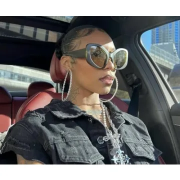 Stylish TYA Oversized Sunglasses for Women - UV Protection