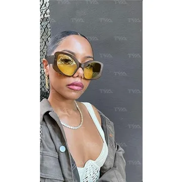 Stylish TYA Oversized Sunglasses for Women - UV Protection