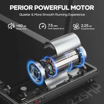 Walking Pad 2 in 1 Treadmills for Home 2.25HP Under Desk Treadmill Foldable Treadmill with Remote Control LCD Display Foldable Handrail 220LBS Weight Capacity for Walking Jogging Running