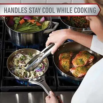 Calphalon Premier Space Saving Stainless Steel Set