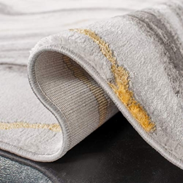 SAFAVIEH Craft Collection 4x6 Accent Rug in Grey & Gold