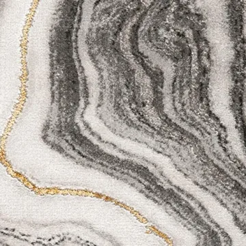 SAFAVIEH Craft Collection 4x6 Accent Rug in Grey & Gold