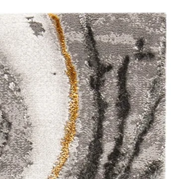 SAFAVIEH Craft Collection 4x6 Accent Rug in Grey & Gold